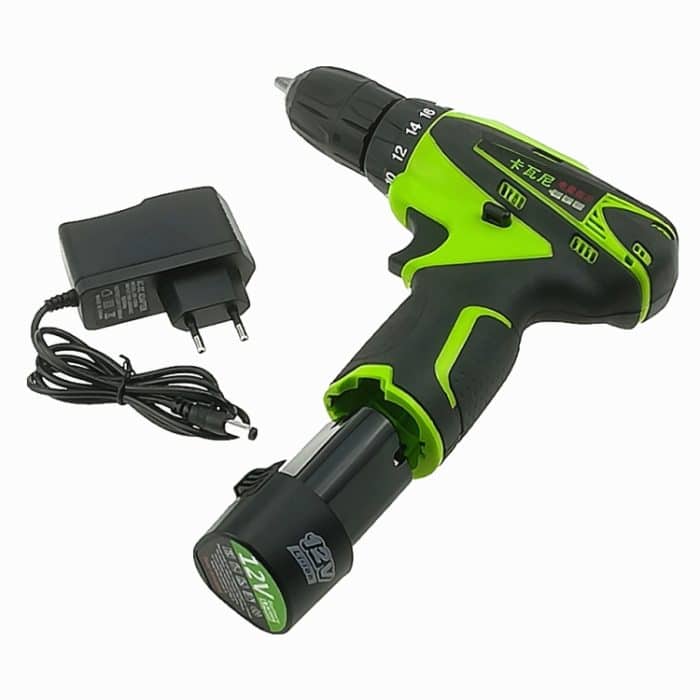 DZ033 12V Elektroschrauber Lithium-Batterie wiederaufladbare Multifunktions-Akku-Bohrmaschine Elektrowerkzeuge, 12V Electric Screwdriver – Bild 4