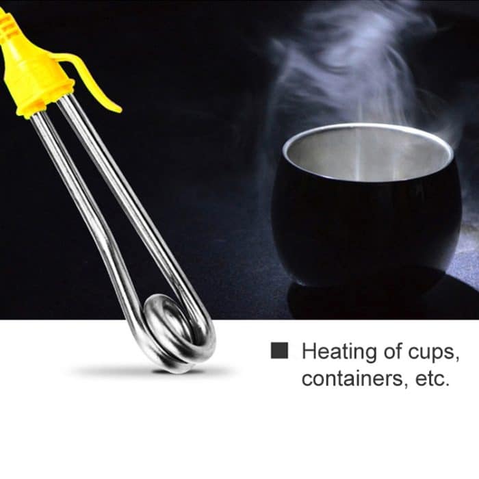 MJ-R4 Elektrischer Warmwasserbereiter Element Mini Boiler Heißwasser-Eintauchweg Verwenden Sie 600 W (Farbe zufällige Lieferung) – Bild 6