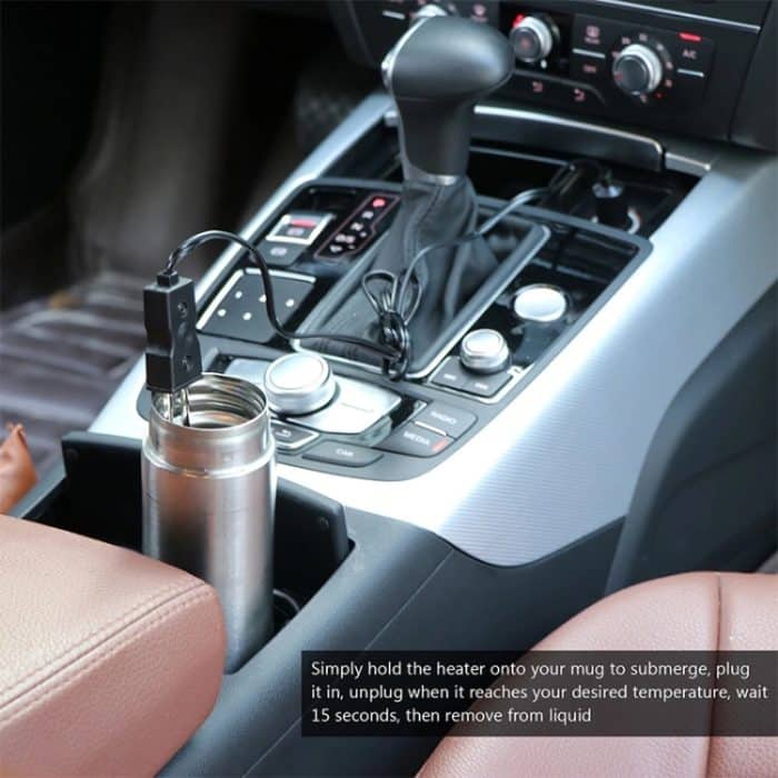 Tragbarer 12V/24V Elektroauto-Kochwasserbereiter für Reisen, Camping, Picknick, 12V, 24V – Bild 5