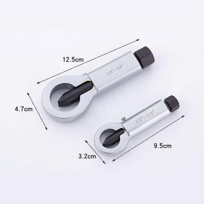 Einstellbarer Nut Splitter Cracker 12-16mm Mutterentferner Extraktionswerkzeug – Bild 3