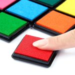 2 Stück kreatives Farb-Stempelkissen, kleines Stempelkissen, Größe: 4 x 4 cm – Bild 4