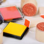 2 Stück kreatives Farb-Stempelkissen, kleines Stempelkissen, Größe: 4 x 4 cm – Bild 9