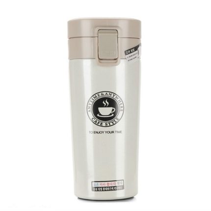 Doppelwandige Edelstahl-Vakuumflaschen, 380 ml, Auto-Thermobecher, Kaffee, Tee, Reisebecher, Thermolflasche, 380ml