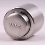 Push-Edelstahl-Rotweinstopfen, Champagnerstopfen, Red Wine Stopper, Wordless Wine Stopper, Champagne Stopper, Wordless Champagne Stopper – Bild 2