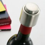Push-Edelstahl-Rotweinstopfen, Champagnerstopfen, Red Wine Stopper, Wordless Wine Stopper, Champagne Stopper, Wordless Champagne Stopper – Bild 6
