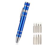 8-in-1-Multifunktions-Mini-Aluminium-Werkzeug-Stift-Schraubendreher-Set