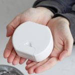 Reise tragbare Seifenkiste Haushaltsseife Aufbewahrungsbox mit Deckel – Bild 5