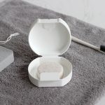 Reise tragbare Seifenkiste Haushaltsseife Aufbewahrungsbox mit Deckel – Bild 6