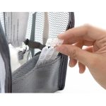 2 Stück Reise-Toilettenartikel-Aufbewahrungstasche, Kosmetikpinsel, wasserdichte Handtasche, zufällige Farbe – Bild 8