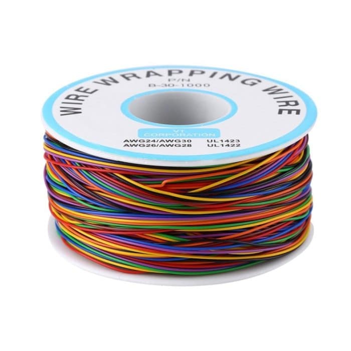 8 Farben 30AWG Draht verzinnter Kupfer-PVC-Isolationswickeldraht – Bild 2