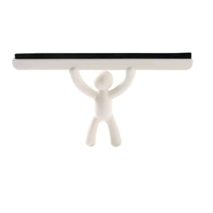 5 PCS Glaswischer Haushaltsreinigungswerkzeug Bodentür- und Fensterreinigungsschaber, With Grip White, With Grip Gray – Bild 2