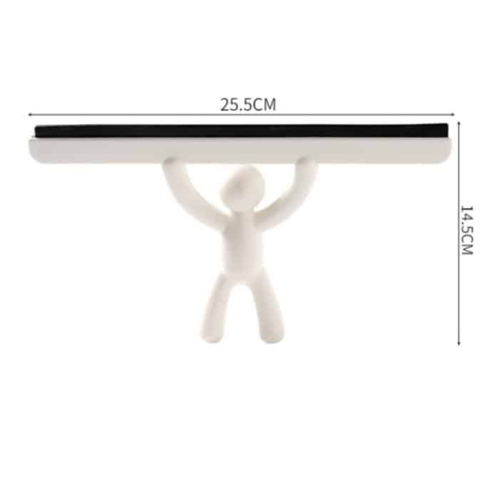 5 PCS Glaswischer Haushaltsreinigungswerkzeug Bodentür- und Fensterreinigungsschaber, With Grip White, With Grip Gray – Bild 9