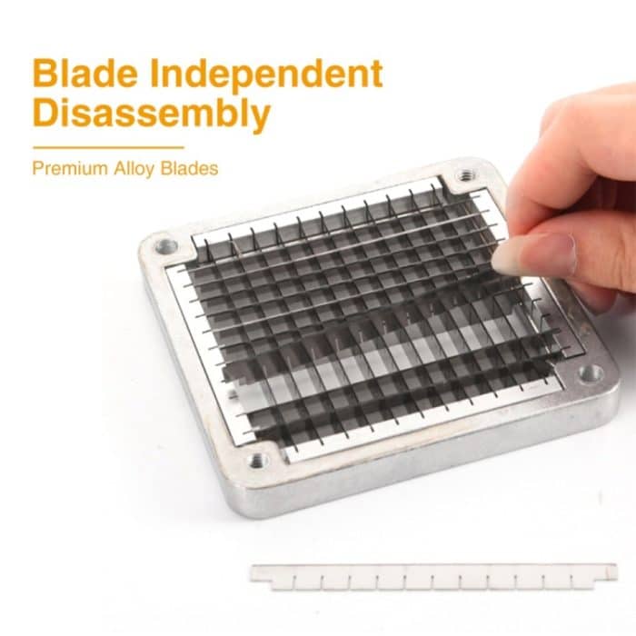 Manuell geschnittene Pommes Frites Maschine Kartoffelschneider Chips Klingen Obst Gemüse Gemüse Maschine – Bild 5