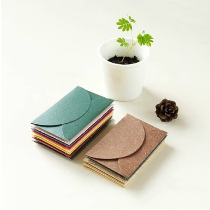 TBD0517873.jpg 10 PCS Retro Chinese Style Romantische Mini Perlglanzpapierumschläge Zufällige Farblieferung – Bild 1