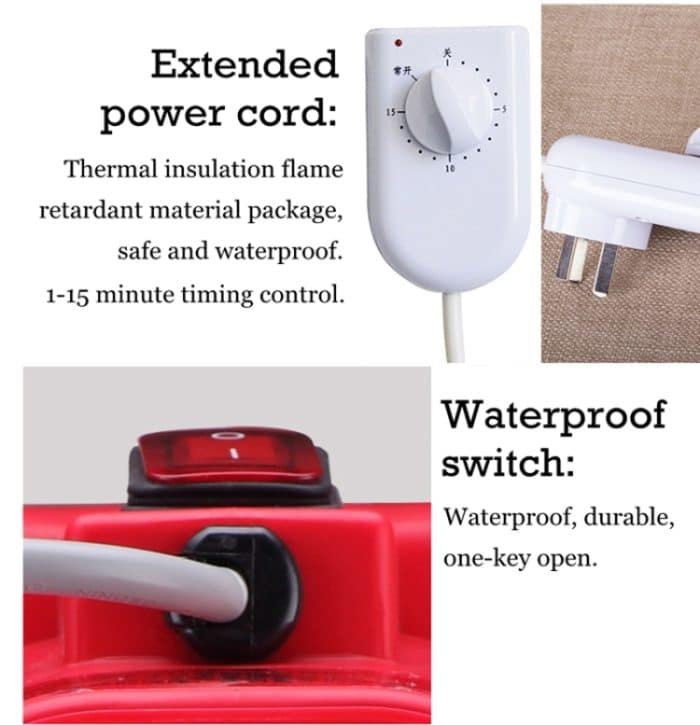 HX-02DS Tragbare Haushalts-Kleinwaschmaschine, CN-Stecker – Bild 9