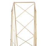 Zeitschriftenhalter Modernes Desktop-Buchaufbewahrungsregal Eisen-Bücherregal, (Black), (Gold) – Bild 6