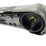 Pneumatische Bandmaschine, pneumatische Schleifring-Bandmaschine, Poliermaschine, 33x1cm, 52x2cm – Bild 5