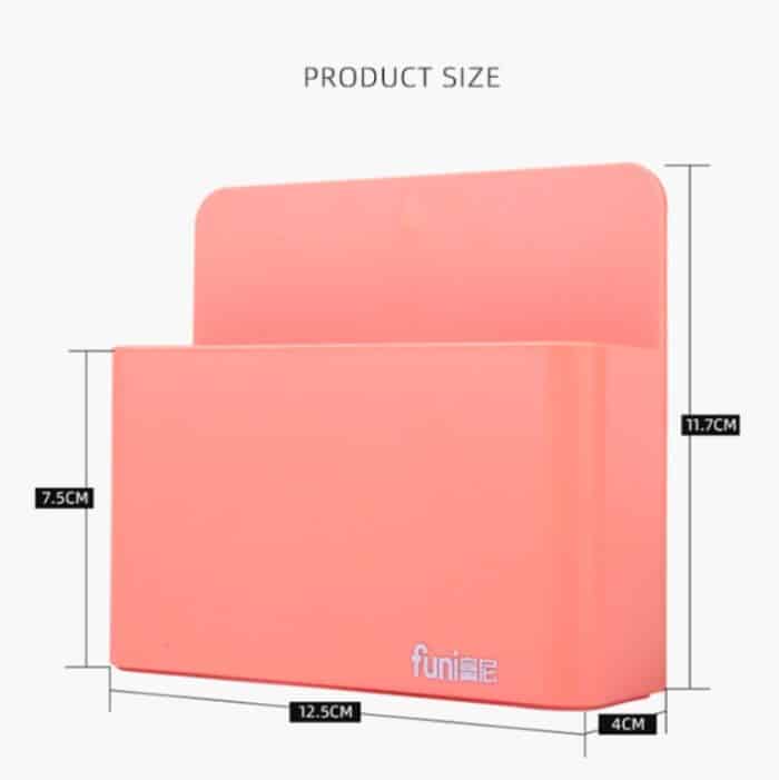 Funi Magnetische Aufbewahrungsbox, verstellbar, dick, Aufbewahrung für Büro, Schreibwaren, Stifthalter, zufällige Farbe – Bild 6