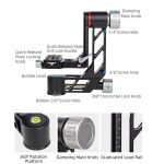 Xiletu Xgh3 360-Grad-Drehung Horizontaler Ausleger Hohlkardan-Stativkopf – Bild 6