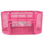 Schreibtisch-Organizer mit 9 Fächern, Metallgeflecht, Büro-Stifthalter – Bild 2