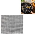 3 Stück Antihaft-Gitterplatten aus Teflon, Grillmatte, Grillmatte, 30x40 cm, 33x40 cm, 36x42 cm