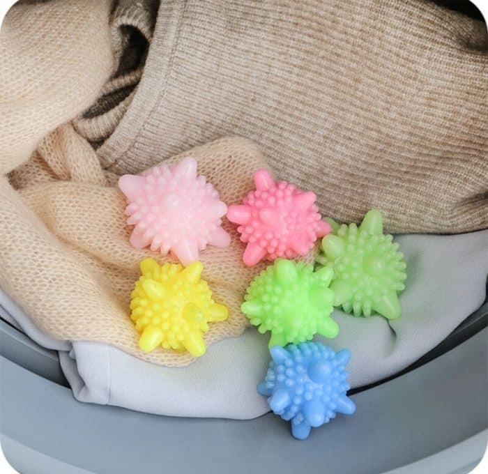5 PCS Anti-Wicklung Starke Dekontaminations-Wäschekugel Haushaltswaschmaschine Starfish Solid Cleaning Ball – Bild 4