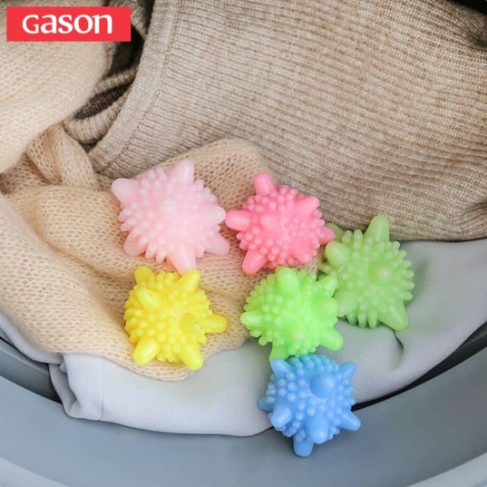5 PCS Anti-Wicklung Starke Dekontaminations-Wäschekugel Haushaltswaschmaschine Starfish Solid Cleaning Ball – Bild 5