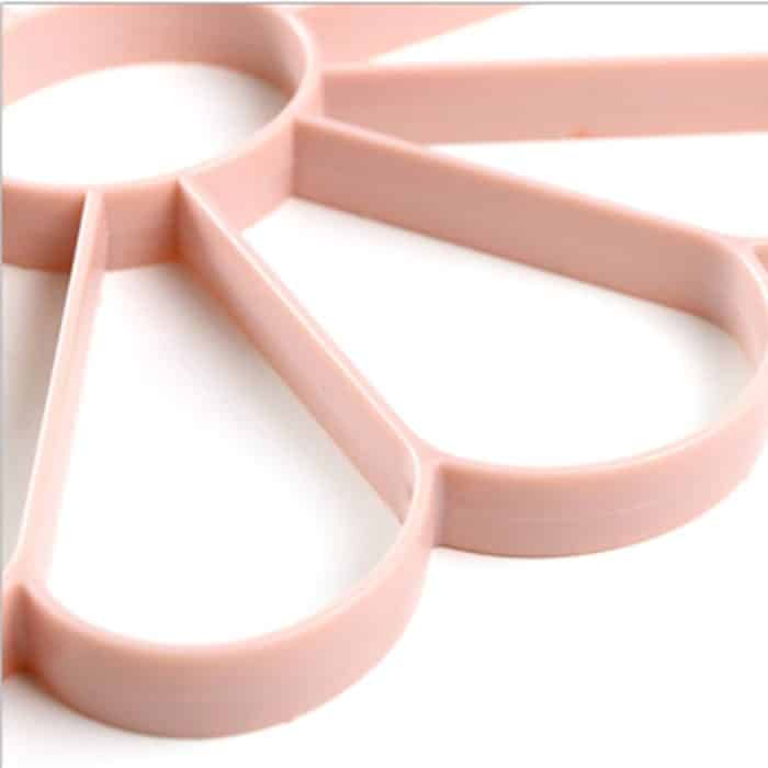 2PCS Plain Wind Petal Schal Kleiderbügel Multifunktionale Fan Kleiderbügel Gürtel Wäscheständer – Bild 4