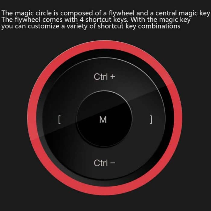 10Moons G30 Magic Circle Digital Tablet kann mit dem Handy Handy-Handblech-Malerei-Zeichenbrett mit 8192 passiven Stift verbunden werden – Bild 6