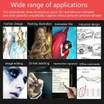 10Moons G50 Magic Circle Digital Tablet Handbemalte Tafel Zeichenbrett Online-Lektion Schreibtafel – Bild 13