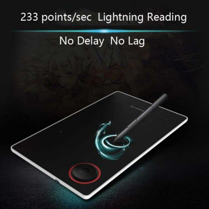 10Moons G50 Magic Circle Digital Tablet Handbemalte Tafel Zeichenbrett Online-Lektion Schreibtafel – Bild 6