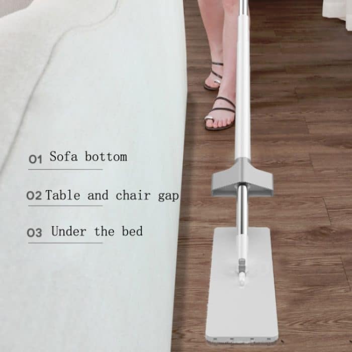 Handfreier, großer Haushaltsmopp für nassen und trockenen Boden, Without Bucket 36cm (1 Rag), With Bucket 36cm (1 Rag), Without Bucket 36cm (3 Rag), With Bucket 36cm (3 Rag), Without Bucket 36cm (5 Rag), With Bucket 36cm (5 Rag)... – Bild 7