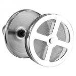 2 Stück manueller Schäumer aus Edelstahl mit verdicktem doppelschichtigem Schaumfilter – Bild 5