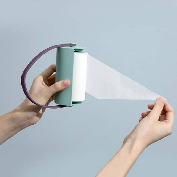 Handheld-Lanyard-Roller, klebriges Haar, Kleidung, praktische Staubentfernungsbürste – Bild 5