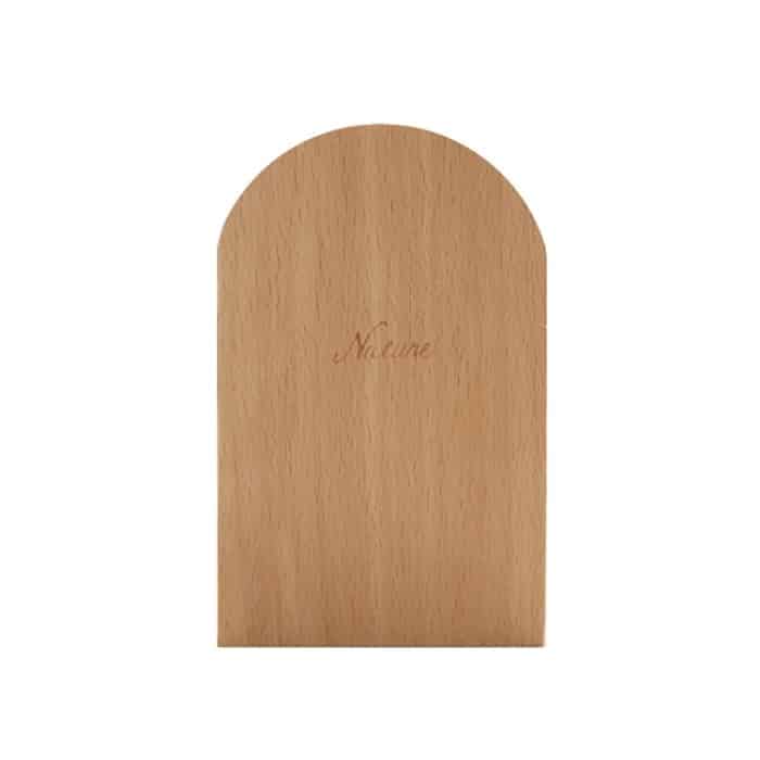 Rutschfeste Buchstützen, Regalhalter, Buchständer aus Naturholz – Bild 2