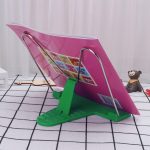 Buchständer aus Metall mit verstellbarem Winkel, beweglicher, tragbarer Dokumenten- und Lesehalter