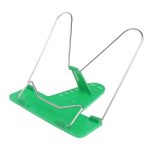 Buchständer aus Metall mit verstellbarem Winkel, beweglicher, tragbarer Dokumenten- und Lesehalter – Bild 2