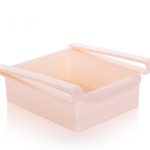 2 Stück Multifunktions-Küchen-Kühlschrank-Aufbewahrungsregal, Kühlschrank-Gefrierschrank-Regalhalter, ausziehbarer Schubladen-Organizer