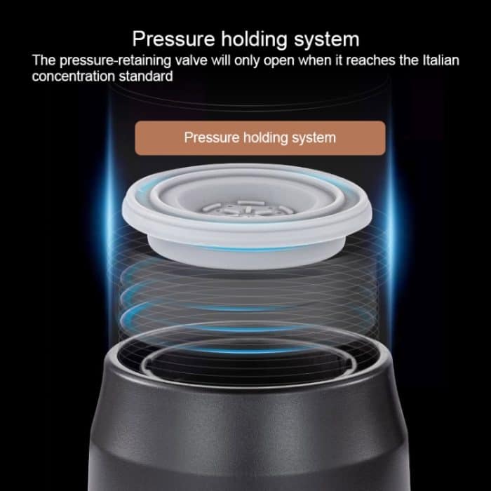 Tragbare Handdruck-Espressomaschine für den Außenbereich mit Mini-Kaffeetasse, Mini (White), Mini (Black) – Bild 4