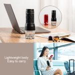 Tragbare Handdruck-Espressomaschine für den Außenbereich mit Mini-Kaffeetasse, Mini (White), Mini (Black) – Bild 9