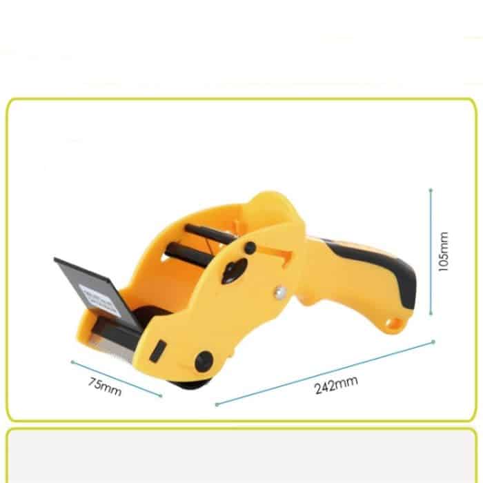 Versiegelung Verpackungsband Versiegelungsmaschine Befestigung Manuelle Ballenpresse Zufällige Farbabgabe – Bild 6