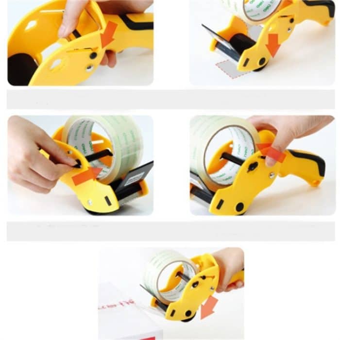 Versiegelung Verpackungsband Versiegelungsmaschine Befestigung Manuelle Ballenpresse Zufällige Farbabgabe – Bild 7