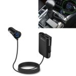 Eins für vier 8A Autoladegerät QC3.0 Schnellladung 4USB Autoladegerät vorne und hinten