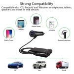 Eins für vier 8A Autoladegerät QC3.0 Schnellladung 4USB Autoladegerät vorne und hinten – Bild 6