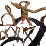 Halloween Carnival Stage Requisiten Kopfschmuck Medusa Snake Cosplay Stirnband – Bild 3