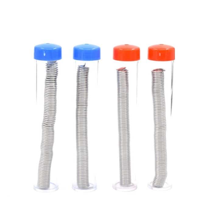 TBD05366918.jpg 10 PCS 1.0mm 63/37 Fasszinndraht Pen Tube Lötdraht, Farbe Zufällige Lieferung – Bild 1