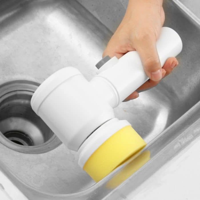 5 in 1 Multifunktionale elektrische Haushaltsreinigungsbürste – Bild 2