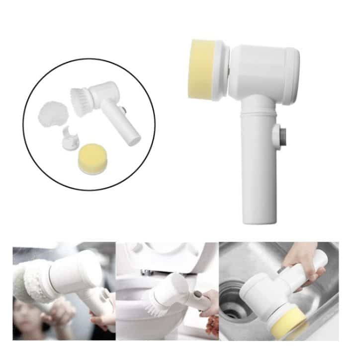 5 in 1 Multifunktionale elektrische Haushaltsreinigungsbürste – Bild 5