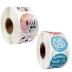 10 Stück Rollsiegel-Aufkleber „Dankeschön“, handgefertigt, Hochzeitsdekoration, Aufkleber-Etikett, A-31, A-32 – Bild 2