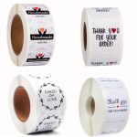 10 Stück Rollen Siegelaufkleber Dankesaufkleber Hochzeitsdekoration Aufkleber Etikett, A-9, A-10, A-11, A-12 – Bild 2